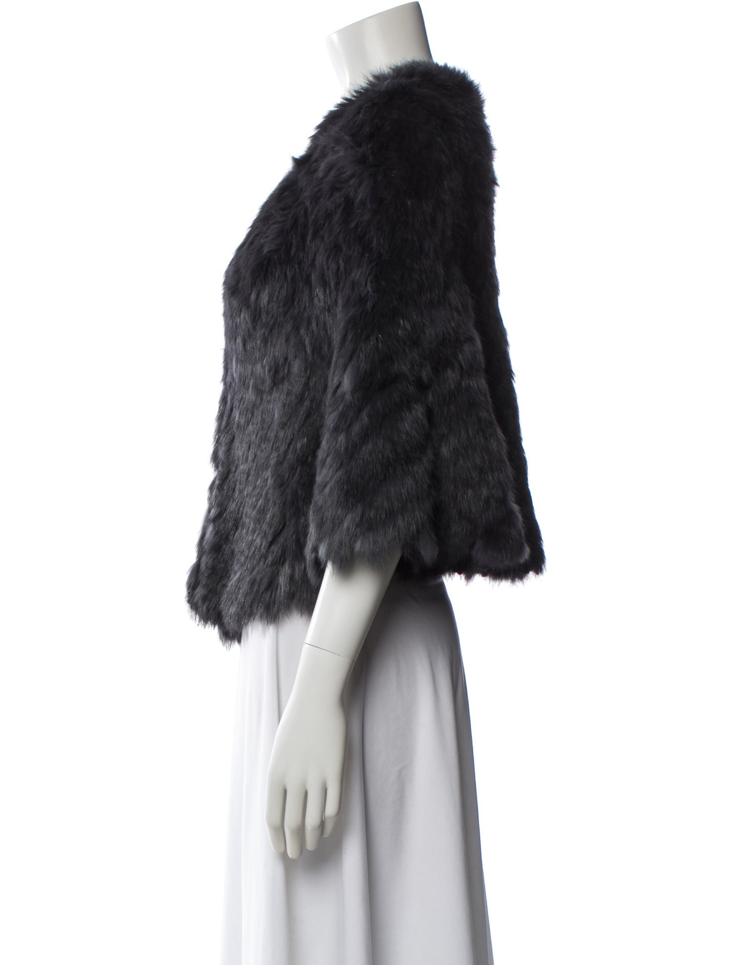 Yves Salomon Fur Faux Fur Jacket