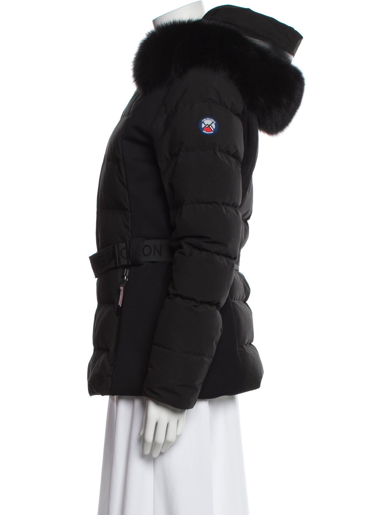 Yves Salomon Fox Down Jacket