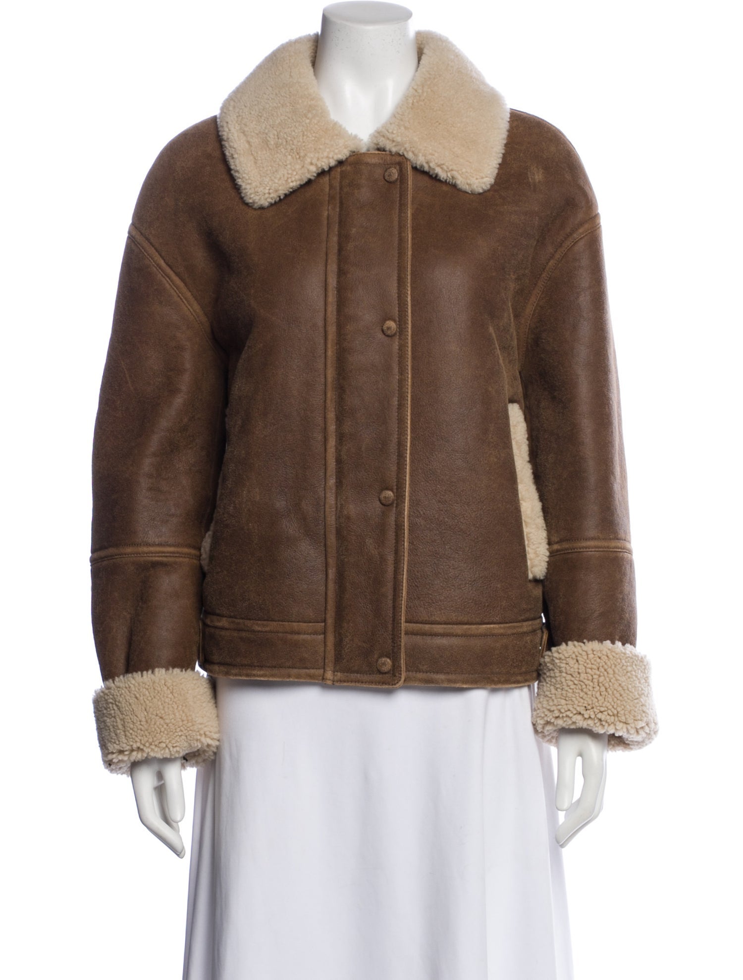 Yves Salomon Lamb Leather Jacket w/ Tags