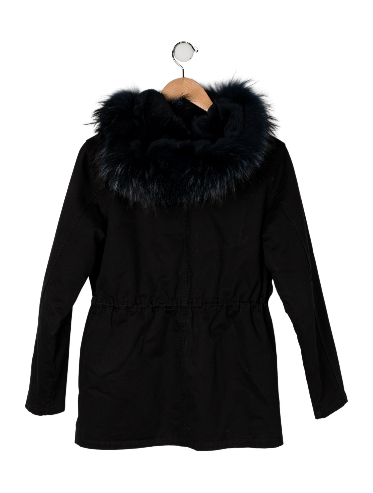 Yves Salomon Hooded Coat