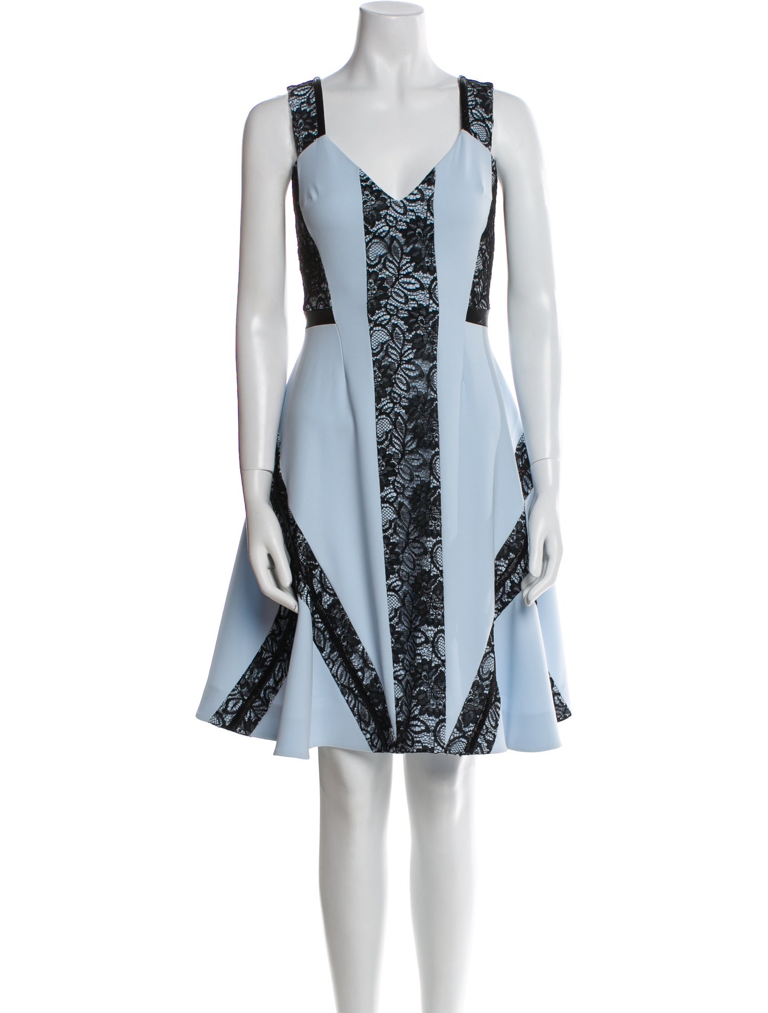 Charles Youssef Printed Knee-Length Dress