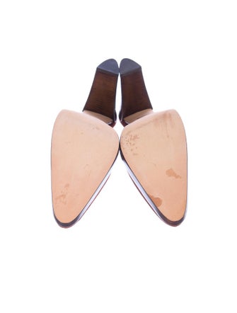 Yves Saint Laurent Suede Mules