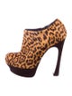 Yves Saint Laurent Ponyhair Booties