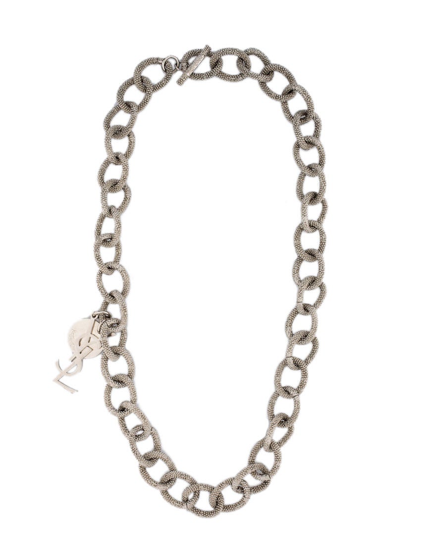 Yves Saint Laurent Logo Necklace