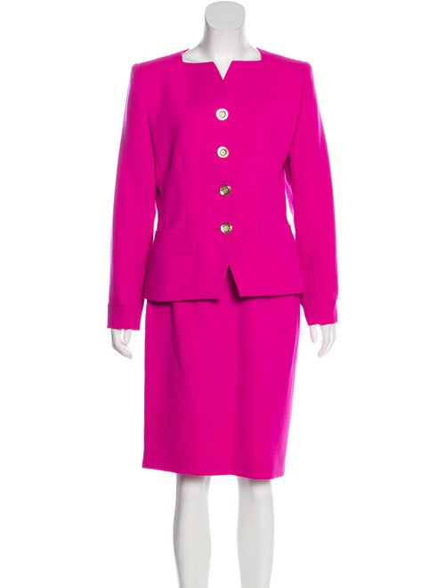 Yves Saint Laurent Skirt Suit Set gold