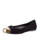 Yves Saint Laurent Suede Flats
