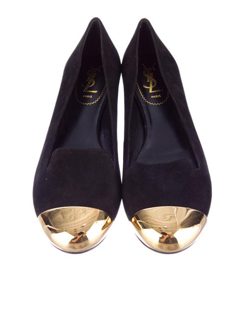 Yves Saint Laurent Suede Flats