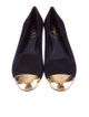 Yves Saint Laurent Suede Flats