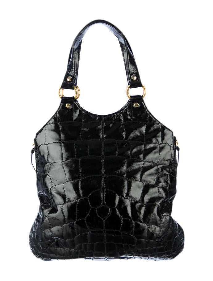 Yves Saint Laurent Patent Tribute Tote