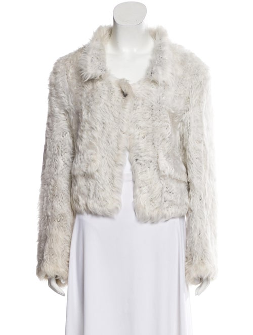 Yves Saint Laurent Shearling Collared Jacket
