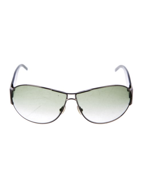 Yves Saint Laurent Aviator Gradient Sunglasses Sil