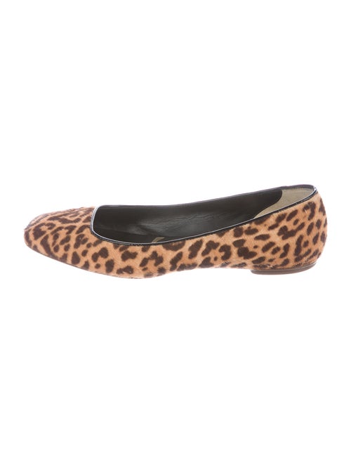Yves Saint Laurent Vintage Saharienne Ballet Flats