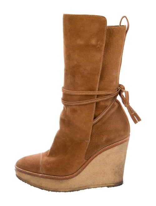 Yves Saint Laurent Suede Boots