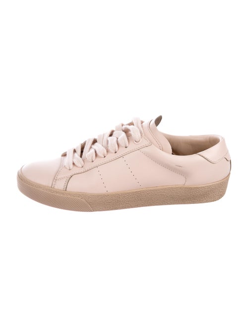 Yves Saint Laurent Leather Sneakers Pink