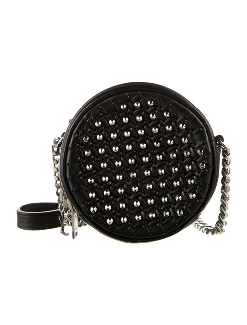 Yves Saint Laurent Leather Studded Crossbody Bag B