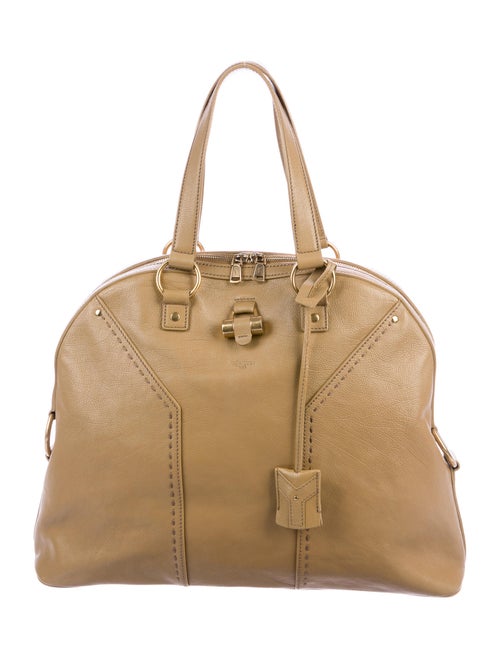 Yves Saint Laurent Large Muse Bag Gold