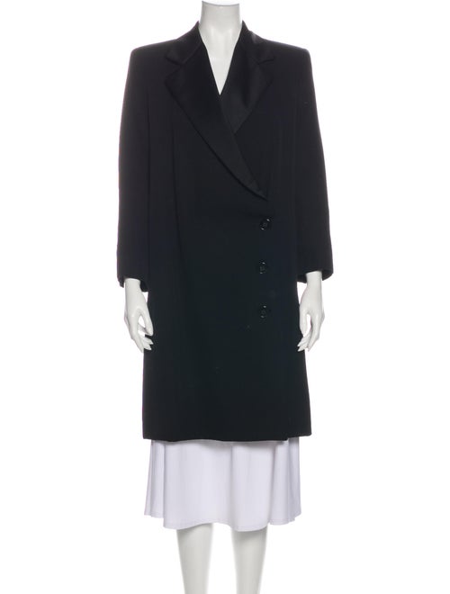Yves Saint Laurent Coat Black