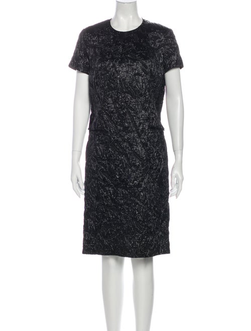 Yves Saint Laurent 2007 Knee-Length Dress Black