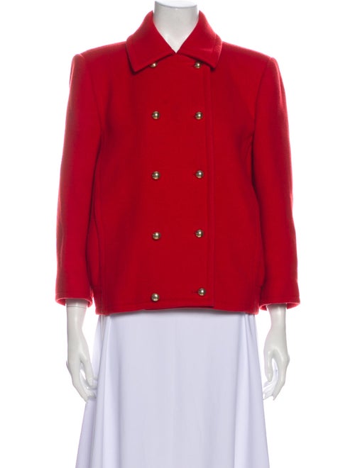 Yves Saint Laurent Vintage Utility Jacket Red