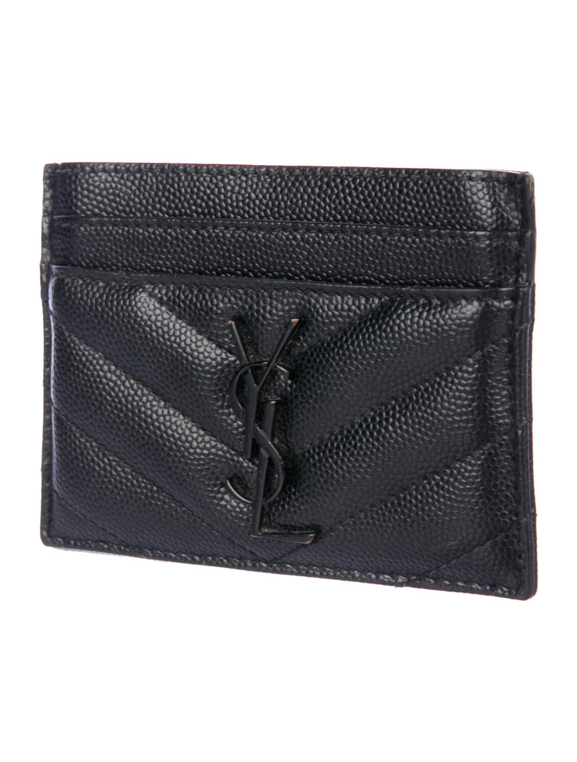 Yves Saint Laurent YSL Signature Logo Card Holder