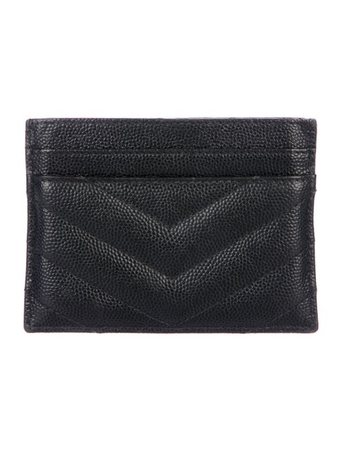Yves Saint Laurent YSL Signature Logo Card Holder