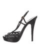 Yves Saint Laurent Patent Leather Slingback Sandals