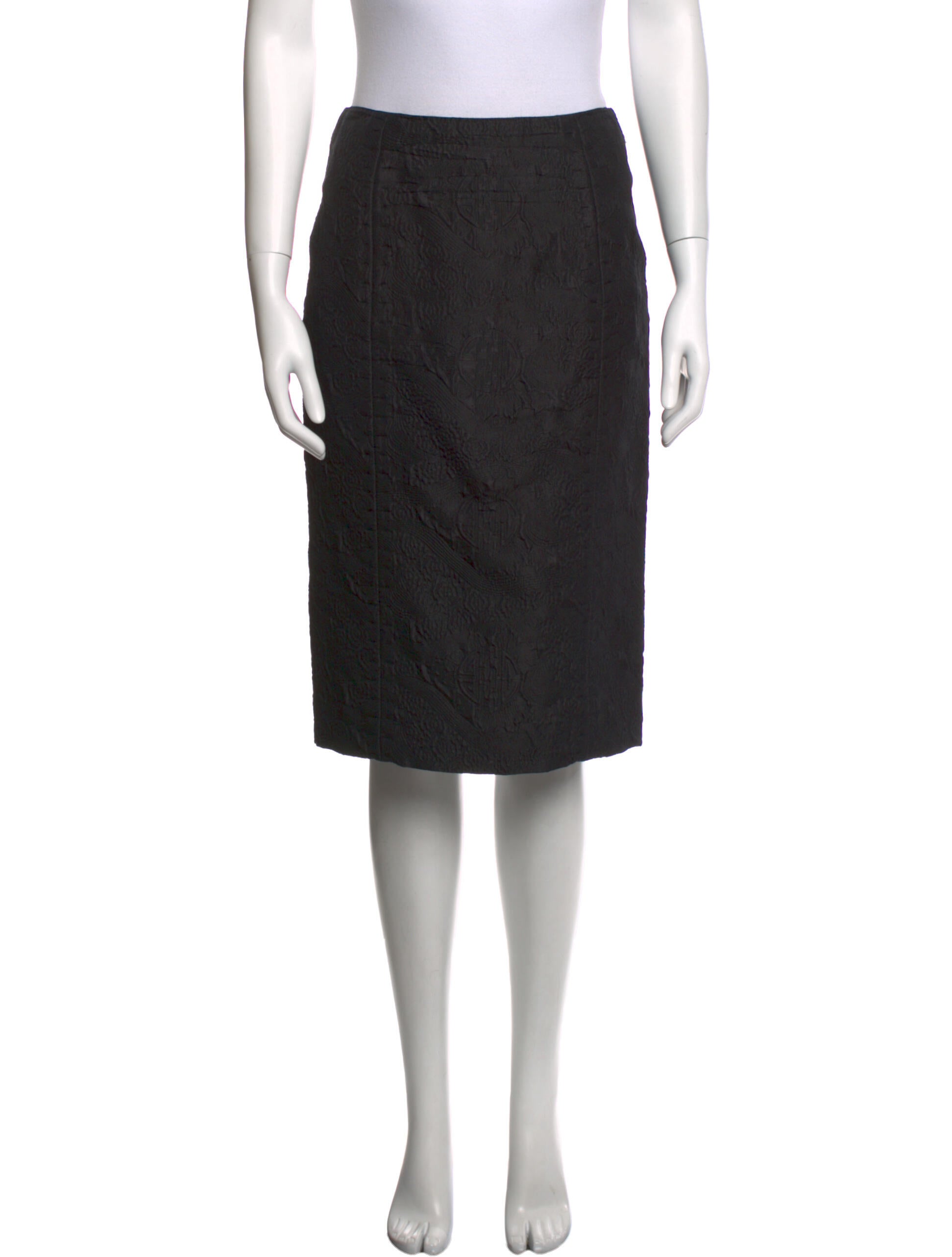 Yves Saint Laurent Vintage Knee-Length Skirt