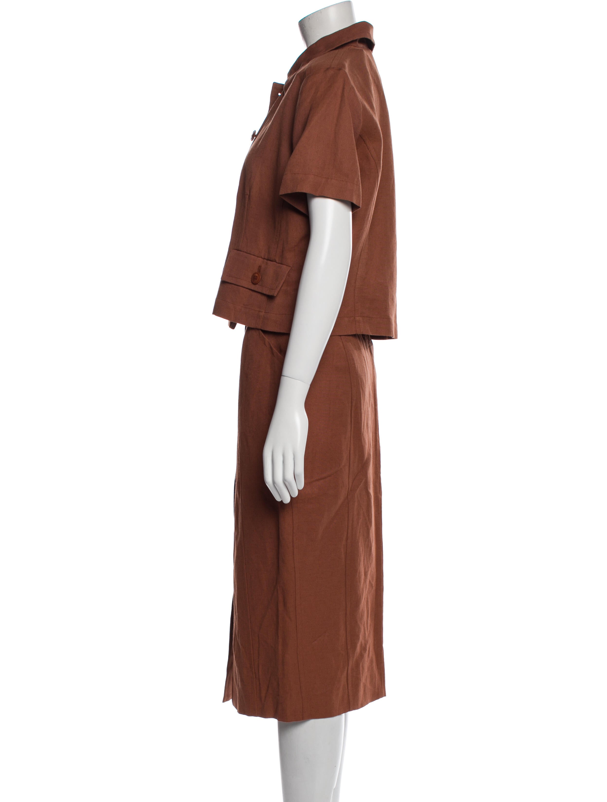 Yves Saint Laurent Vintage 1990's Skirt Set