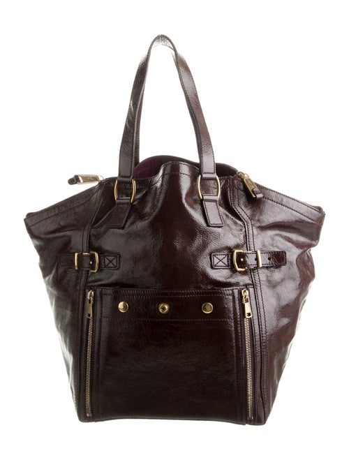 Yves Saint Laurent Patent Leather Tote Bag