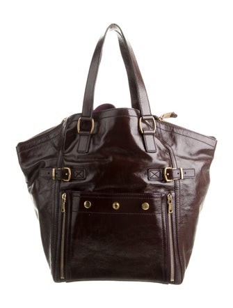 Yves Saint Laurent Patent Leather Tote Bag