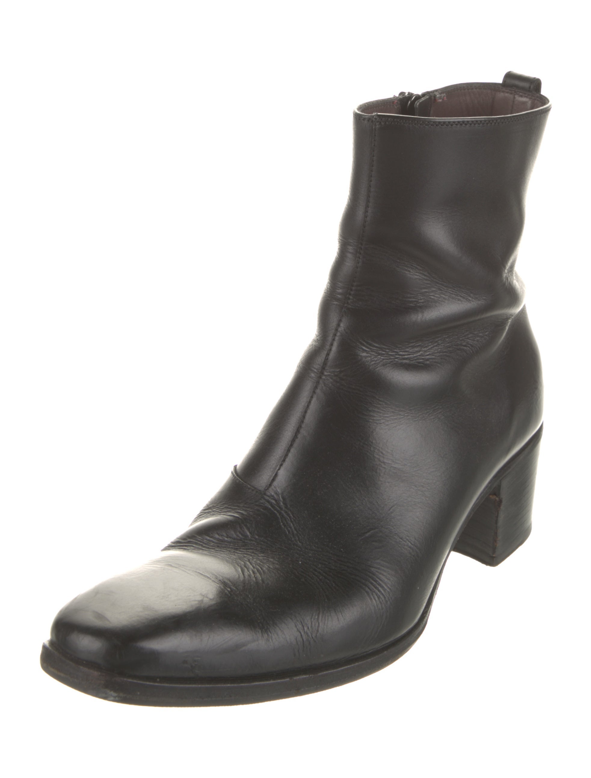 Yves Saint Laurent Leather Boots
