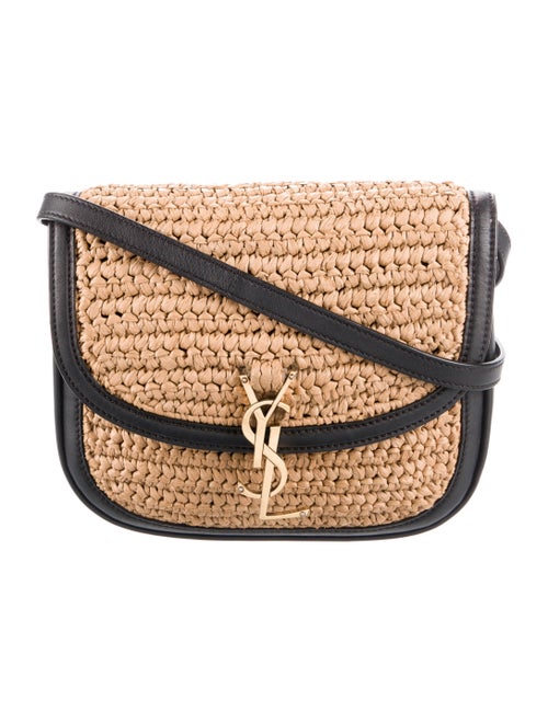 Saint Laurent Straw Kaia Bag
