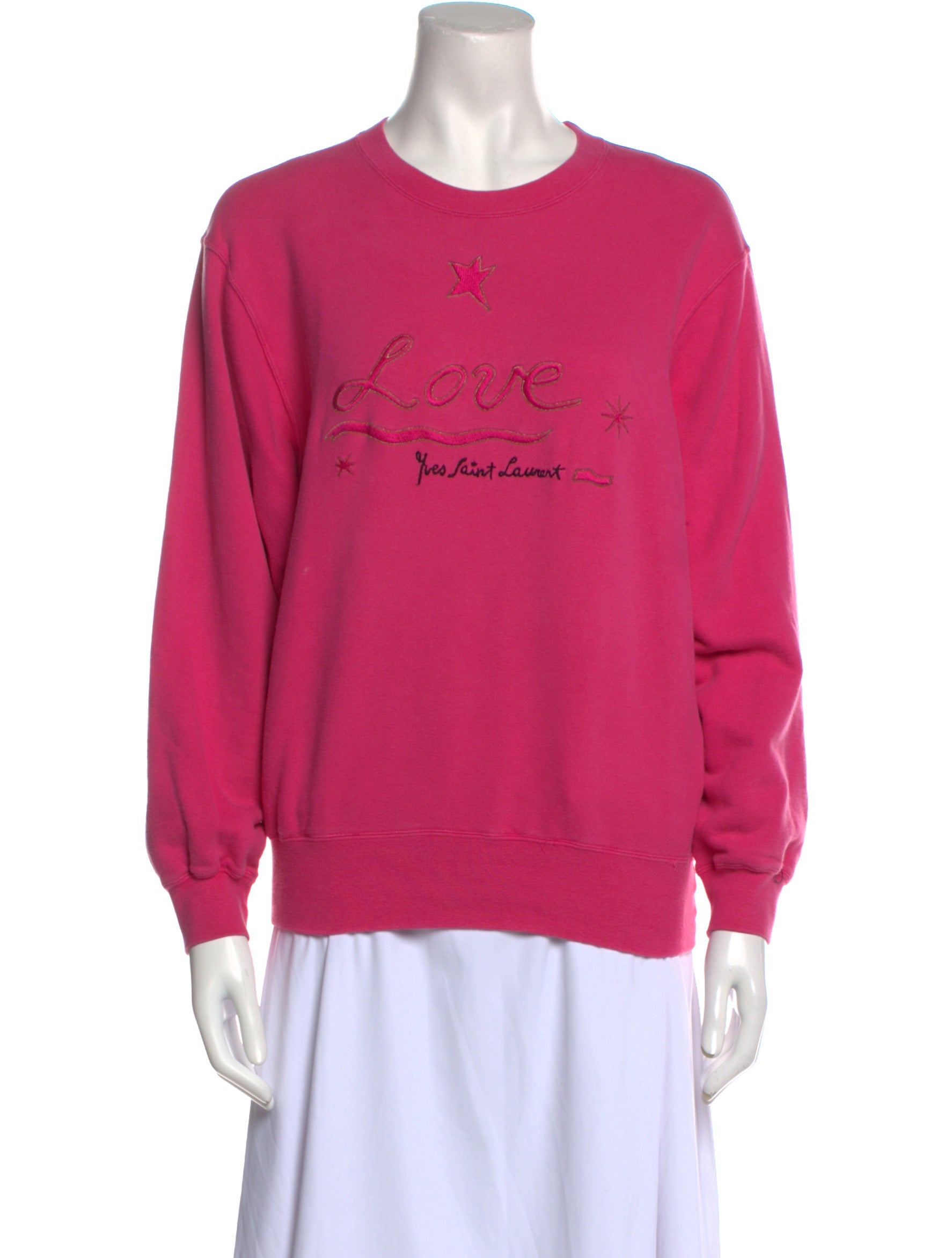 Saint Laurent Pink Sweatshirt 2025 | masscases.com