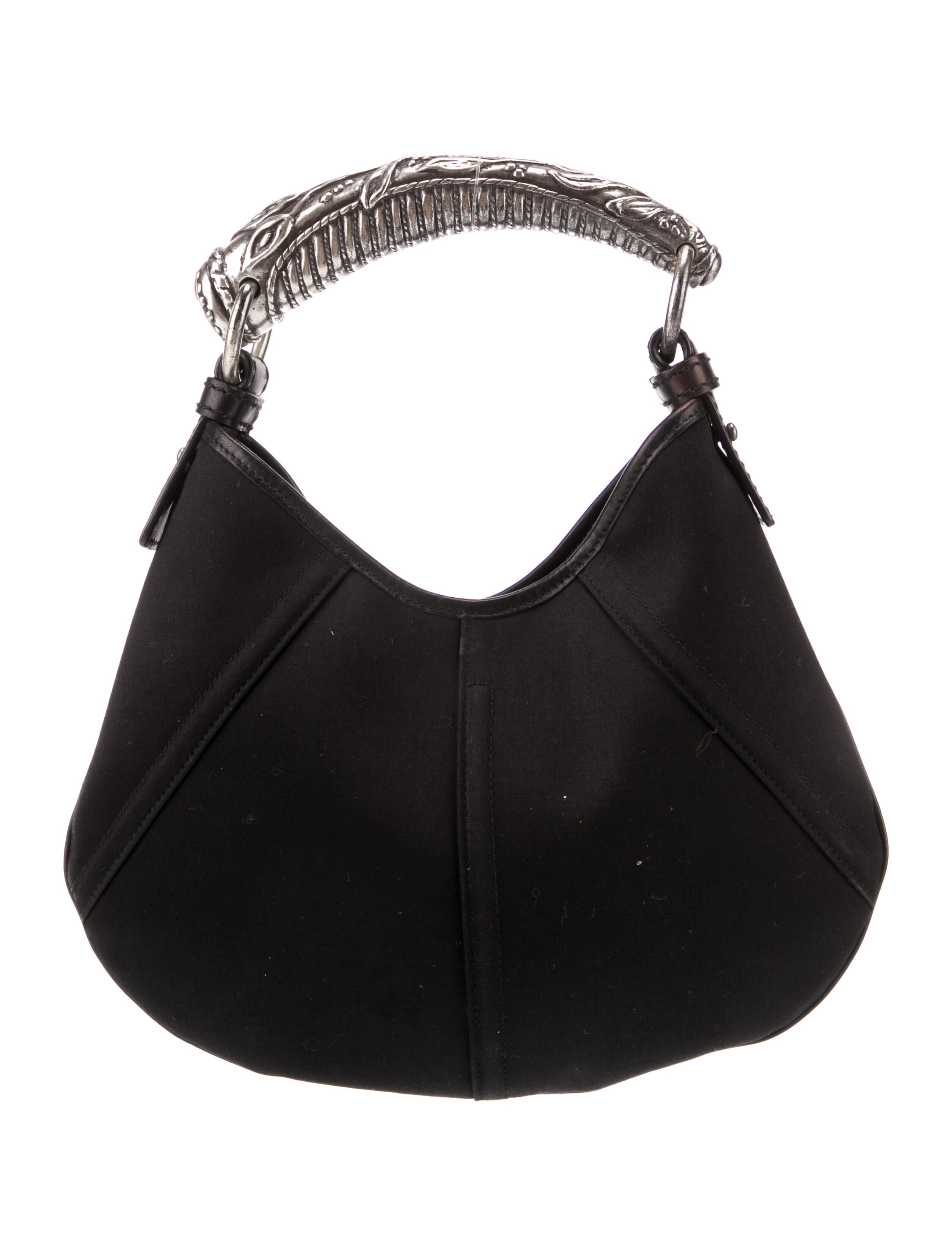 Yves Saint Laurent Mombasa Mini Bag - Black Handle Bags, Handbags