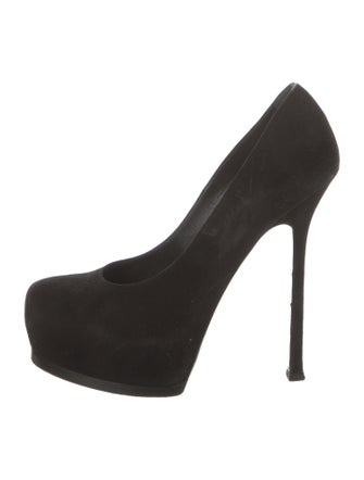 Yves Saint Laurent Suede Pumps