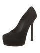 Yves Saint Laurent Suede Pumps