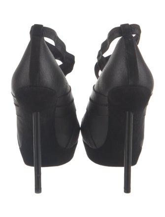 Yves Saint Laurent Mesh Accents Pumps