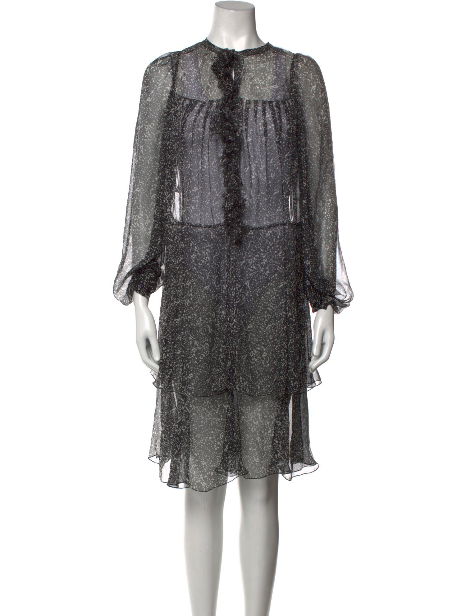 Yves Saint Laurent 2004 Knee-Length Dress