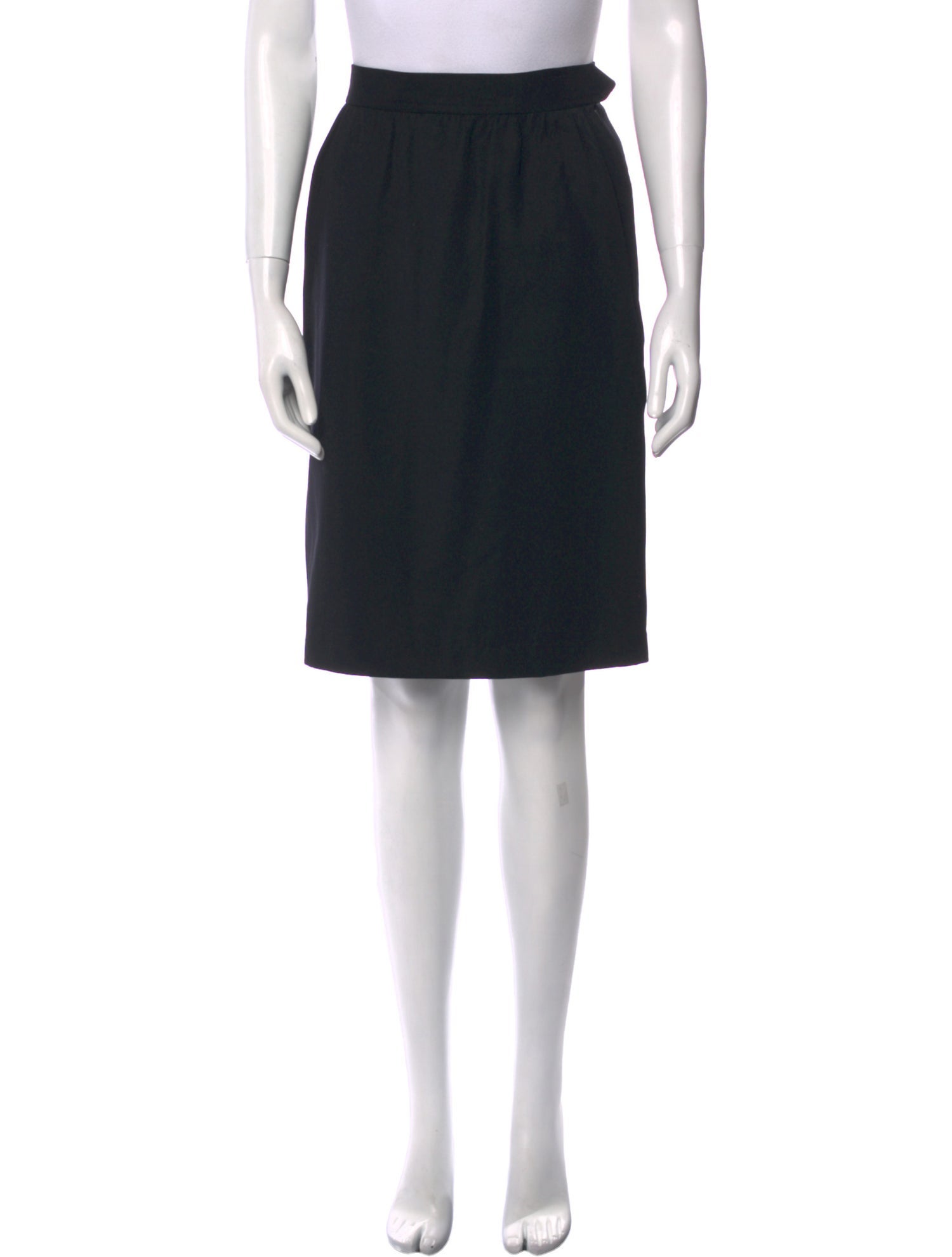 Yves Saint Laurent Rive Gauche Vintage Knee-Length Skirt