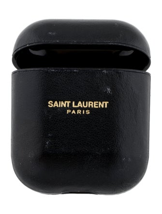 Yves Saint Laurent Leather Air-Pods Case