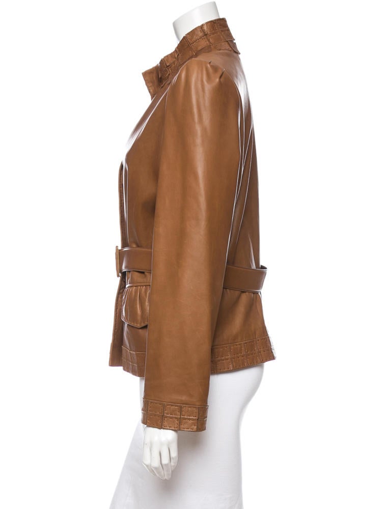 Yves Saint Laurent Leather Jacket Clothing YVE20899 The RealReal