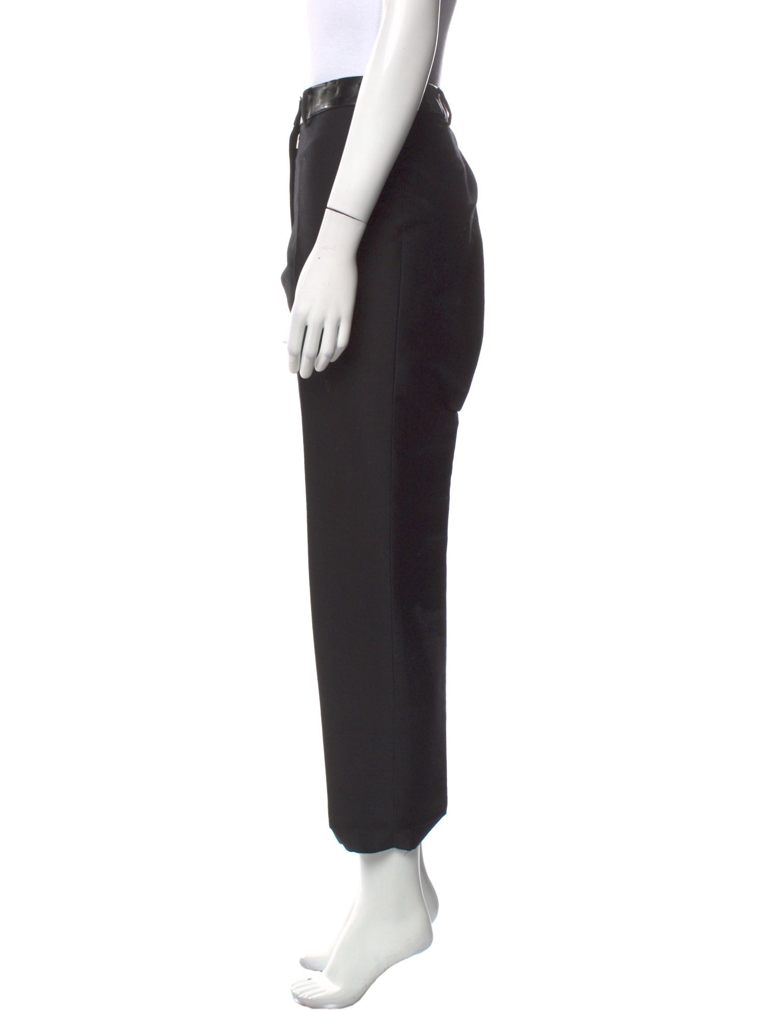 Yves Saint Laurent Straight Leg Pants