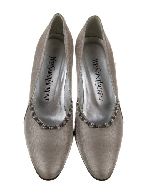 Yves Saint Laurent Beaded Accents Pumps