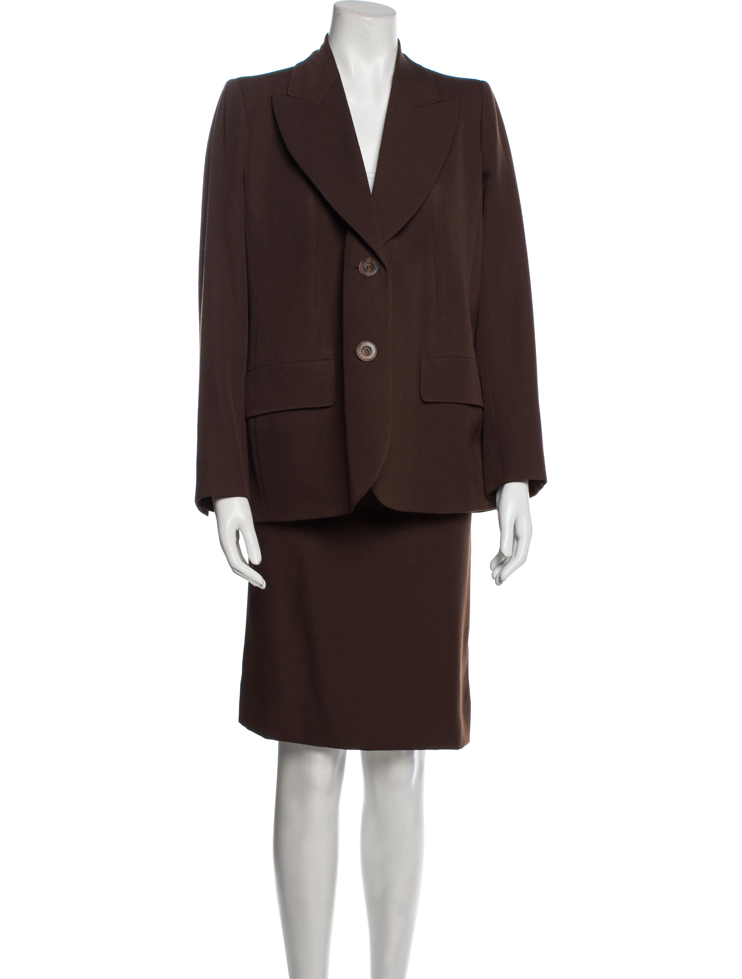 Yves Saint Laurent Vintage 2002 Skirt Suit