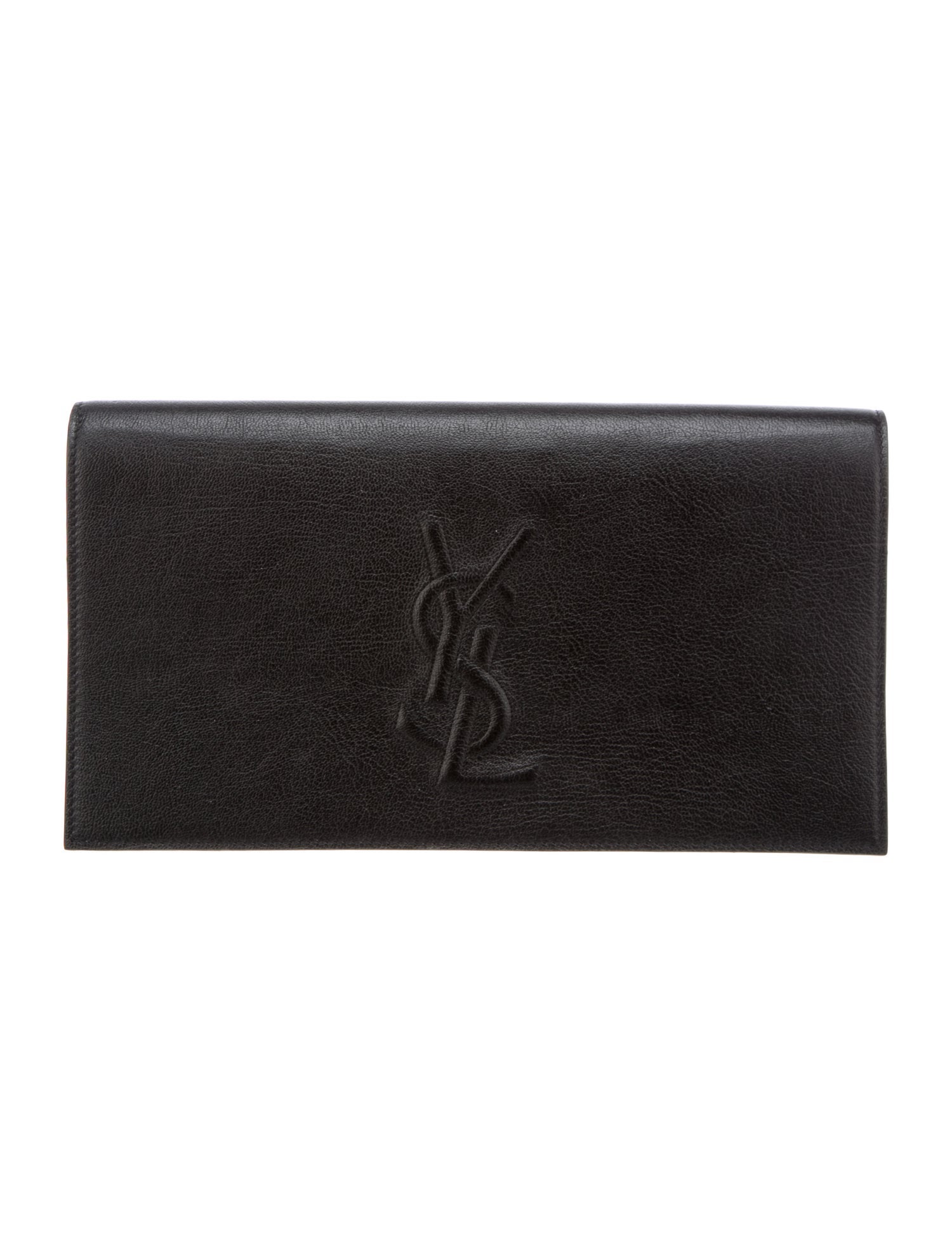 Saint Laurent Serpent Cassandre Clutch - Gold Clutches, Handbags ...