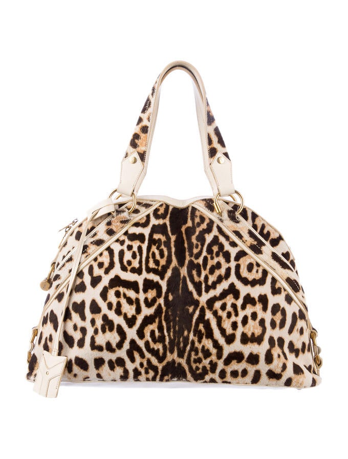ysl leopard bag