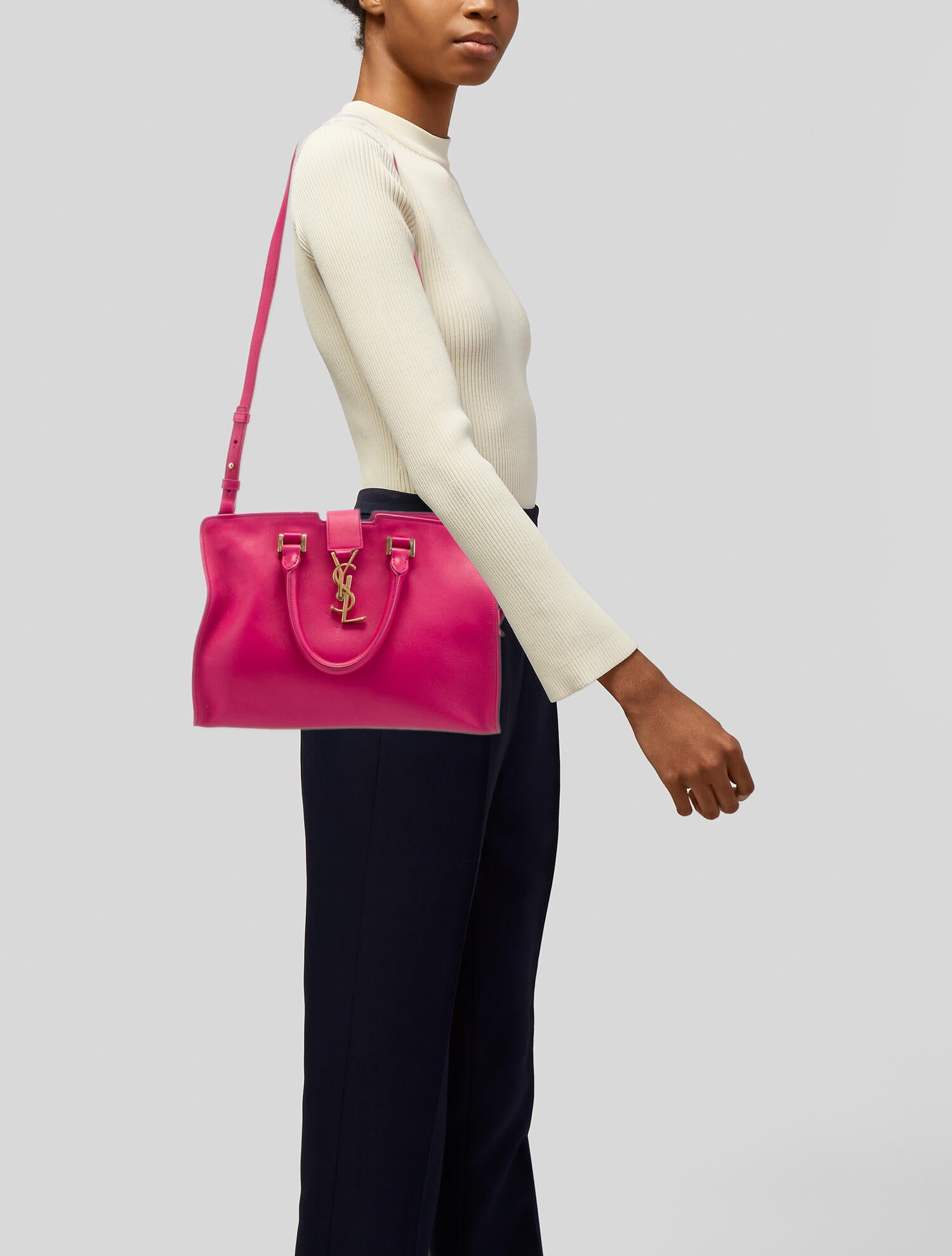 Saint Laurent Small Monogram Cabas