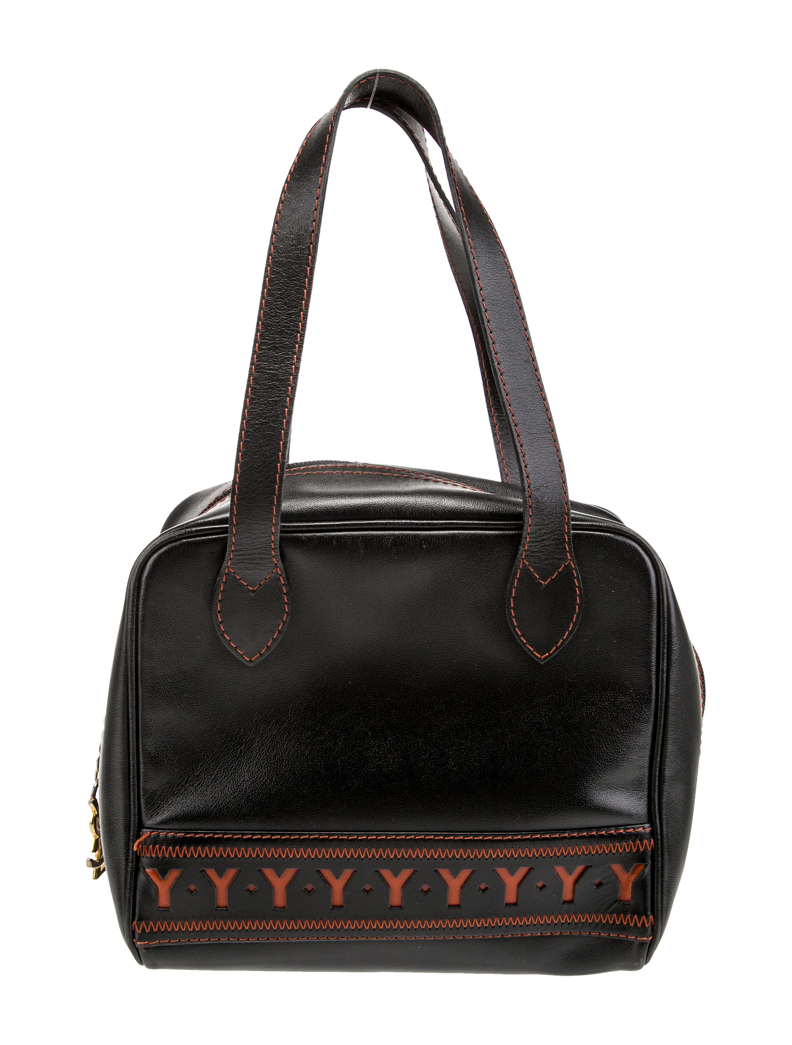 Yves Saint Laurent Leather Handle Bag
