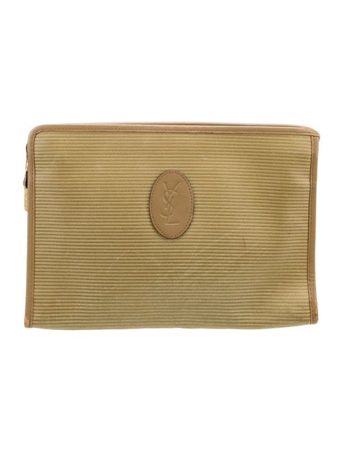 Yves Saint Laurent Monogram Pouch