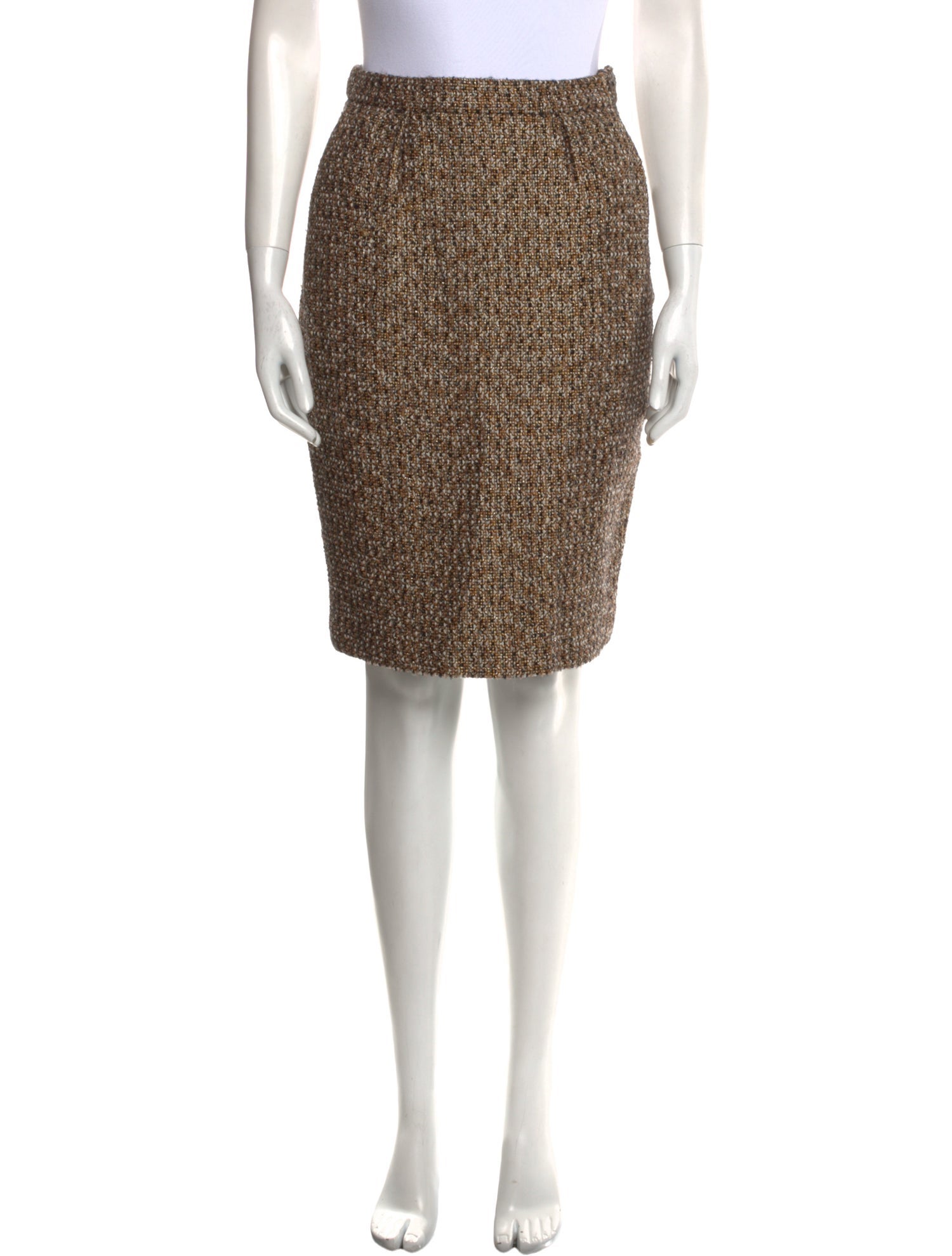 Yves Saint Laurent Rive Gauche Vintage Knee-Length Skirt